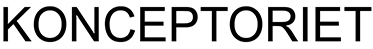KONCEPTORIET Logo